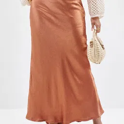 Tokyo Talkies Women A-line Midi Skirts-image-10