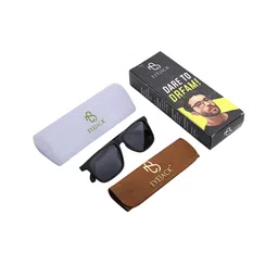 Eyejack Unisex Full Rim UV Protected Square Sunglasses 1905PCL2074-Black & White image 5