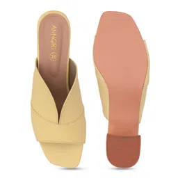 Anngiri Women Open Toe Block Heels Sandals image 4