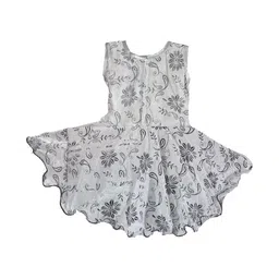 DRESS COLLECTION Ethnic Motifs Print Georgette Fit & Flare Maxi Dress-picture-17