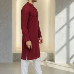 JUGG JUGG JEEYO Men Regular Kurta with Trousers image 4