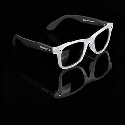 Arzonai Unisex Black UV Protected Lens Plastic Sunglasses-picture-47