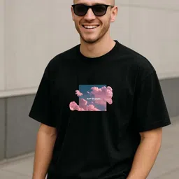 UrGear Men Graphic Printed Round Neck Oversized T-shirt-picture-32