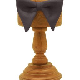 MUTAQINOTI Men Grey Bow Tie-picture-1