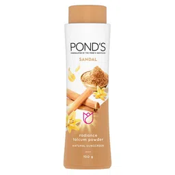 Ponds Sandal Radiance Talcum Powder - Natural Sunscreen - 100 g-picture-31