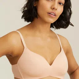 Nykd Women Modal Akin to Skin Lightly Padded Wireless T-Shirt Bra 3/4th Coverage (NYB013) image 1