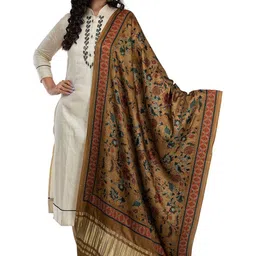 Desibutik Women Multicolor & Yellow Printed Dupatta-image-27