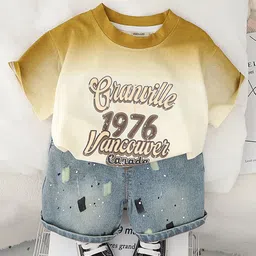 INCLUD Boys Printed T-shirt with Shorts-picture-50