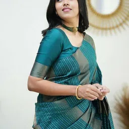 bigben textile Woven Design Banarasi Saree image 5