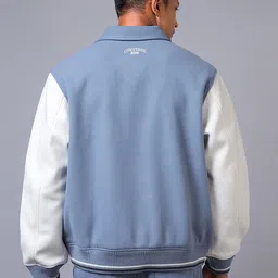 Converse Men "C" Retro Colourblocked Varsity Jacket image 2