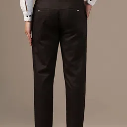 R.Code by The Roadster Life Co. Men Tailored Slim Fit Wrinkle Free Trousers image 2