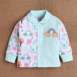 MeeMee Infants Pack Of 7 Printed Cotton Baby Apparel Gift Set image 4