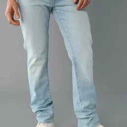 AMERICAN EAGLE OUTFITTERS Men Slim Fit Mid-Rise Light Fade Jeans-picture-33