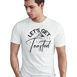 Seekbuylove Typography Printed Round Neck Pure Cotton Bio Finish T-shirt-picture-45