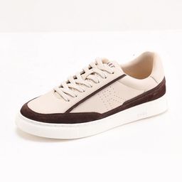 RARE RABBIT Men Textured Lace-Ups Round Toe Sneakers-picture-3