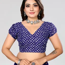Moda Rapido Floral Printed Saree image 3