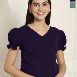 Tromko Puff Sleeve Top-picture-10