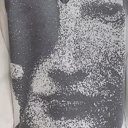 StyleCast x Revolte Printed V-Neck Longline Sweater Vest With Applique Detail image 2