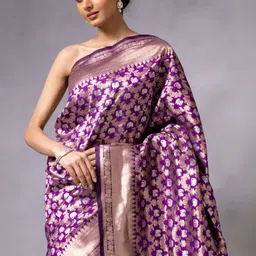 ZIKARAA Woven Design Saree image 5