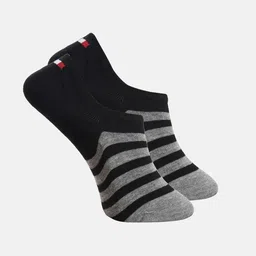 BAESD Unisex Pack Of 5 Striped Shoe Liners Socks image 2