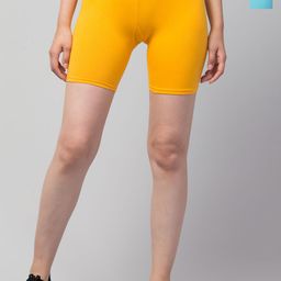HIRRUX Women Pack of 2 Skinny Fit Low-Rise Cycling Sports Shorts-picture-16
