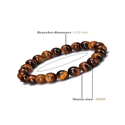 Vanira Unisex Artificial Beaded Elasticated Bracelet image 3