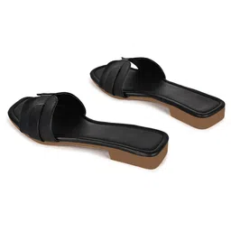KALINI Women Open Toe Flats with Bows image 2