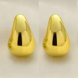 LOBYA Girls Teardrop Shaped Gold-plated Anti-Tarnish Luxury Stud Earrings-picture-31