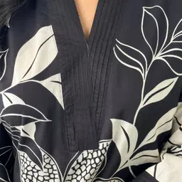 CaniBani Women Floral Printed Regular Kurta with Palazzos image 3