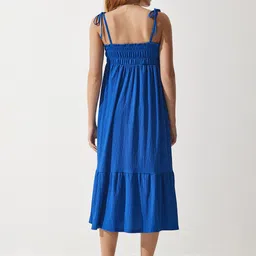 Happiness istanbul Shoulder Straps Tiered Empire Midi Dress image 4