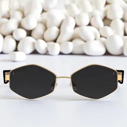 Mast & Harbour Women UV Protected Rose APT sunglass Mast Rose Gold black image 5