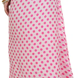 Exotic India Polka Dot Printed Wrap-Around Maxi-Skirt image 2