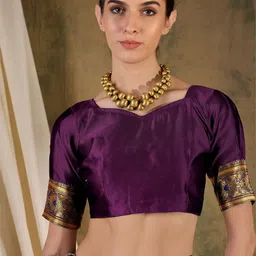 Suha Woven Design Zari Art Silk Handloom Banarasi Saree image 3