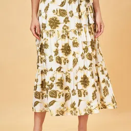 Honey by Pantaloons Women Floral Printed Flared Skirts-picture-43