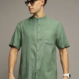 The Roadster Lifestyle Co. Pure Cotton Oversized Casual Shirt-picture-39