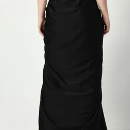 SUNANTA MADAAN Wrapped Satin Maxi Skirts image 3