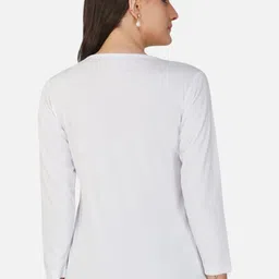 Metronaut Women 2 Printed Bio Finish Applique T-shirt image 3