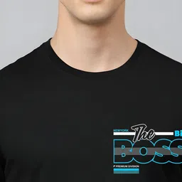SZN Men Typography Printed T-shirt image 2