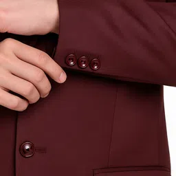 Moda Rapido Single Notched Lapel Regular Fit Breasted Blazers image 3