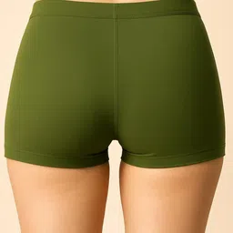 DRAXSTAR Combed Cotton Mid-Rise Boy Shorts Briefs NEW DRX SBT-33 D Green XS-1-D Green image 4