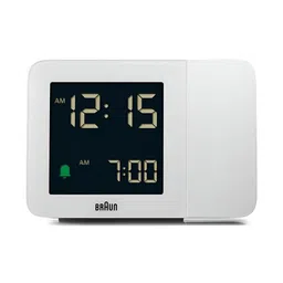 Braun White Traditional Alarm Clock-image-5