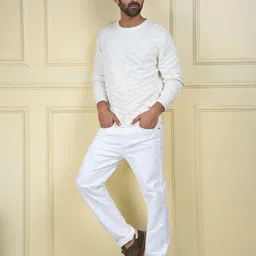 Crimsoune Club Men Solid Pullover image 3