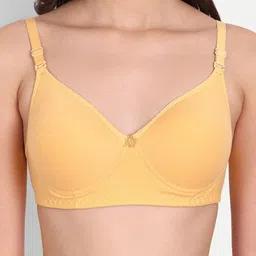 Liigne Pack Of 3 Solid Full Coverage Lightly Padded T-Shirt Bra image 5