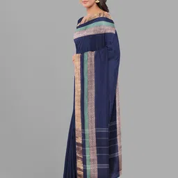 The Chennai Silks Zari Pure Cotton Kovai Saree image 3