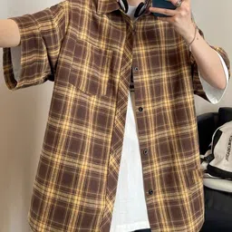 StyleCast Men Opaque Checked Casual Shirt-picture-10