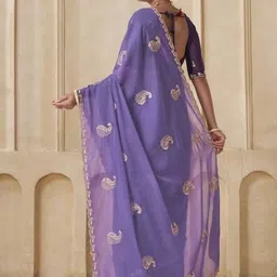 Sita Floral Printed Bagh Saree image 2