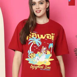 Tromko Women Printed T-shirt-picture-33