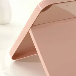 DHRUSIMI Pink Makeup Table Top Mirror image 4