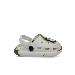 Lil Lollipop Kids Marble Look Penguin Applique Anti-Slip Clogs image 4