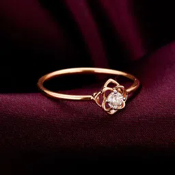 GIVA 14KT Gold Diamond Ring-image-30